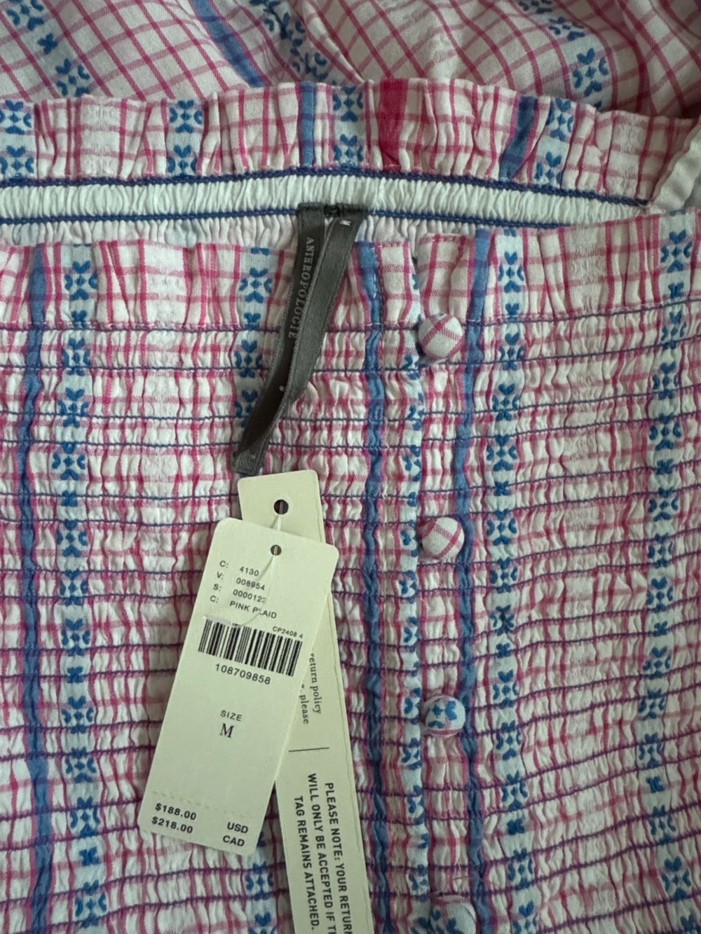 NWT Size M - By Anthropologie Peregrine Cotton Puff-Sleeve Midi Dress (US$ 188) - Picture 10 of 16